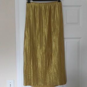 Maeve by Anthropologie Accordion Midi Skirt